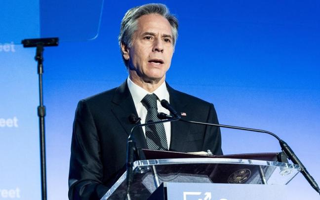 El secretario de Estado de EEUU, Antony Blinken, en una fotograf&iacute;a de archivo.