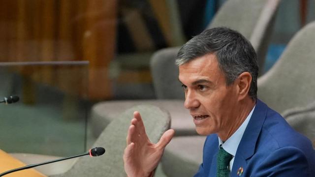 Pedro Sánchez durante su estancia en Naciones Unidas