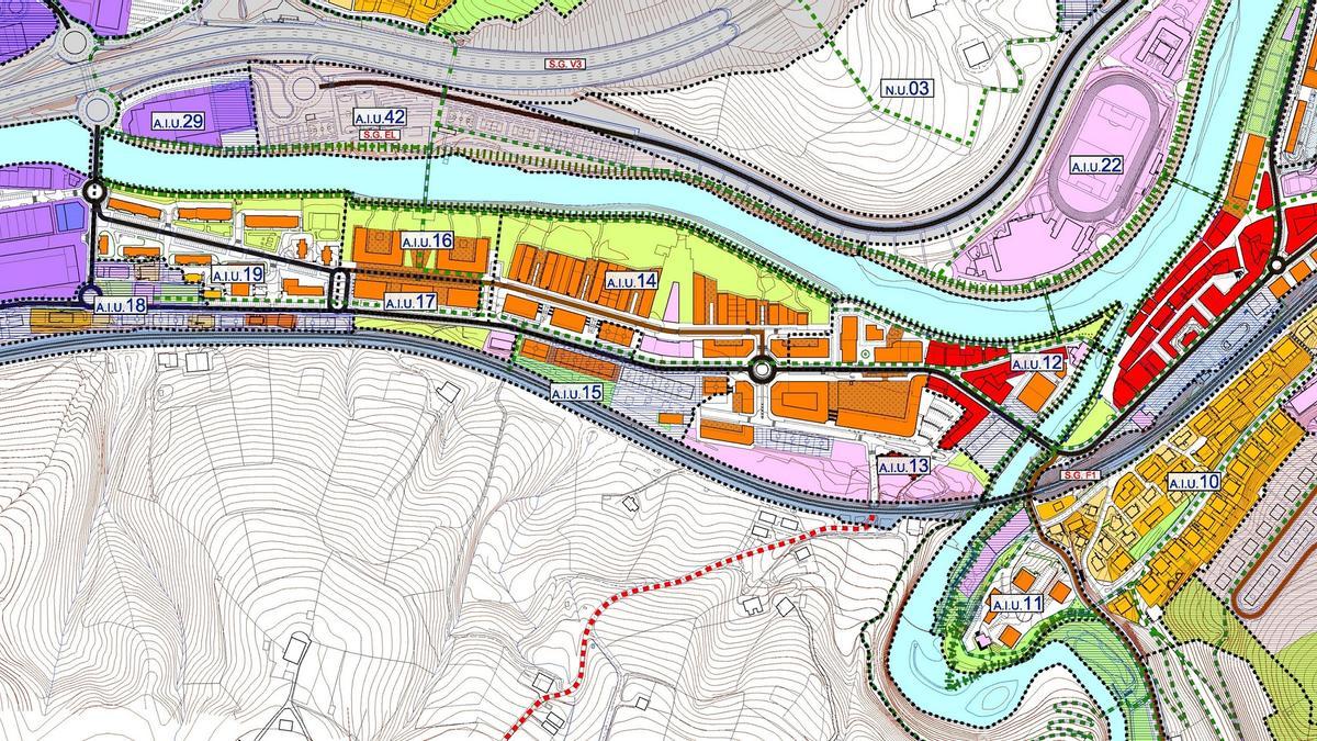 Plano del ámbito afectado.