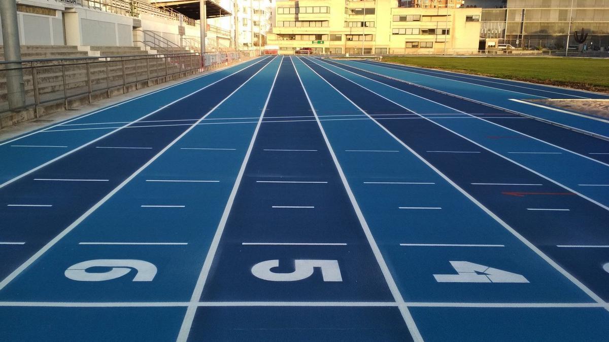 Pista de atletismo de Larrabide.