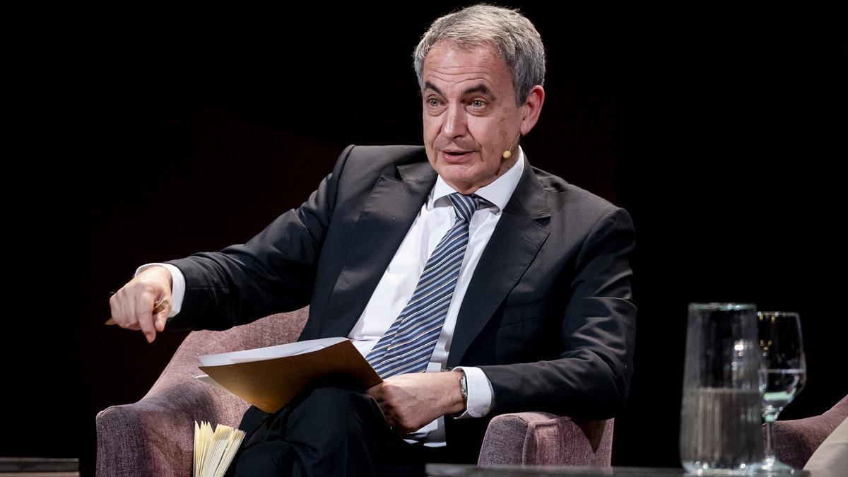 El expresidente del Gobierno José Luis Rodríguez Zapatero.