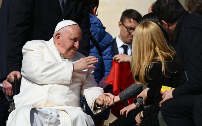 El Papa Francisco en una de sus últimas apariciones.