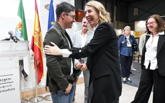La presidenta de la Junta de Extremadura en funciones, María Guardiola
