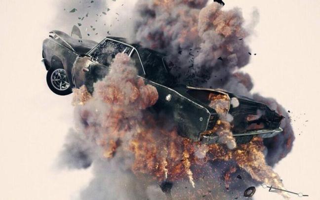 Recreación del atentado contra Carrero Blanco. Recreación del atentado contra Carrero Blanco.
