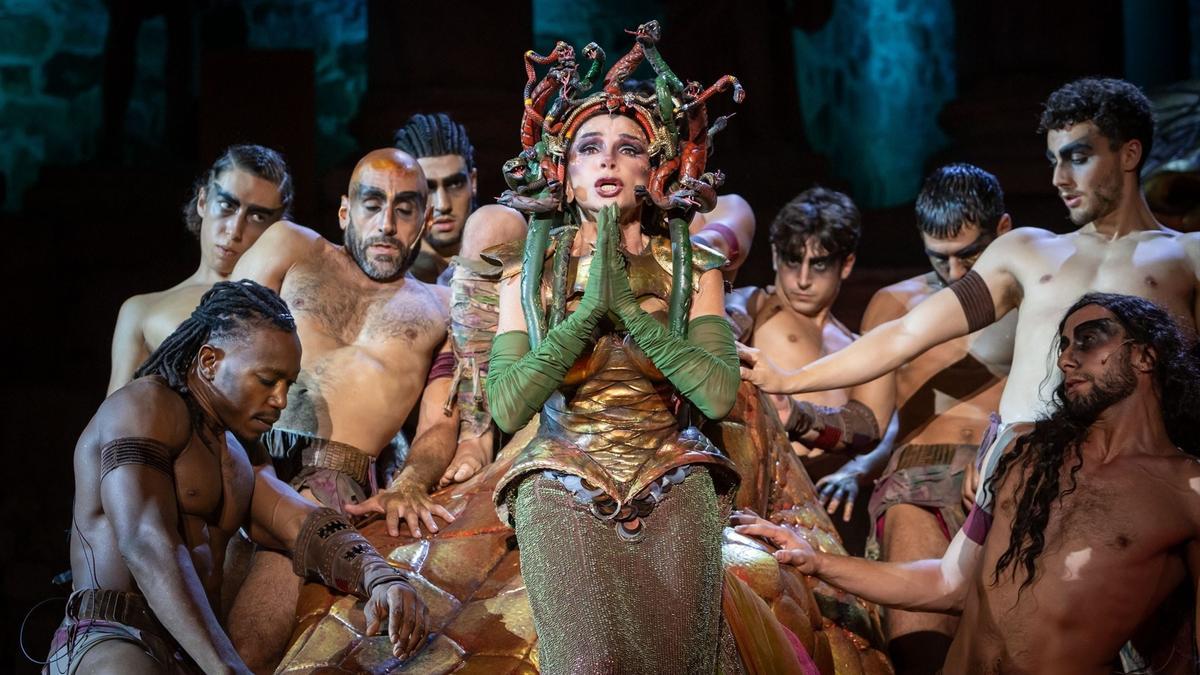 Imagen de la obra 'Medusa', protagonizada por Victoria Abril.