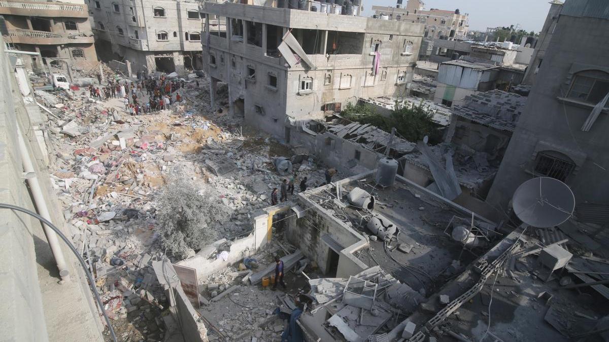 Israel ha vuelto a bombardear la franja de Gaza.
