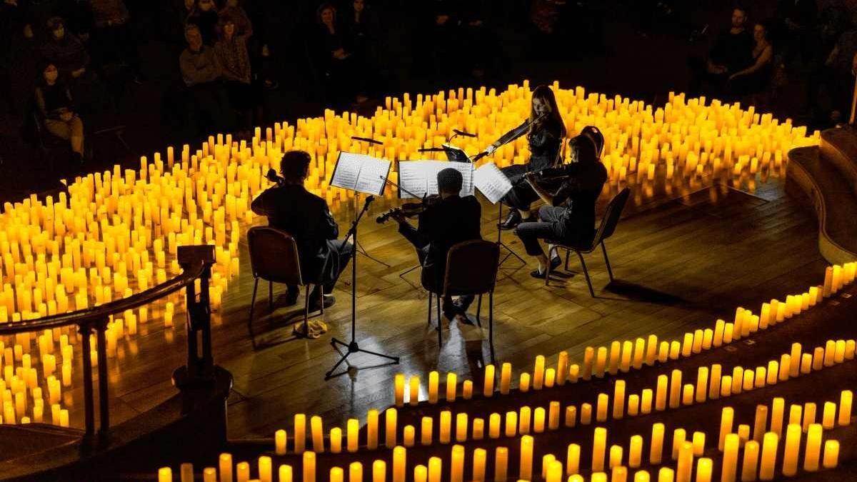 Un concierto Candlelight.