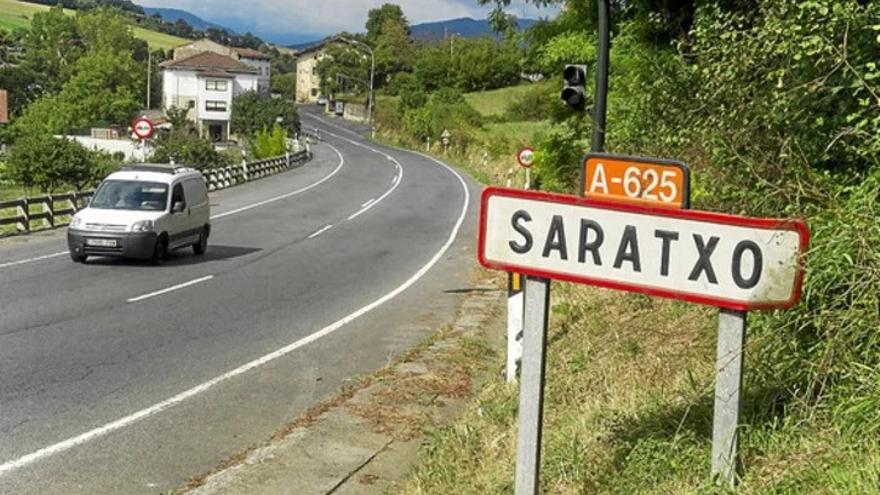 Señal de entrada a Saratxo