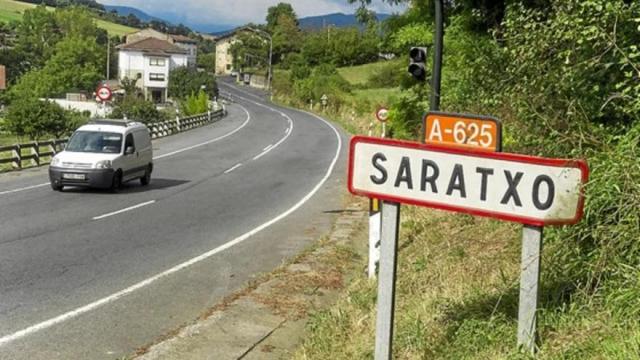 Señal de entrada a Saratxo