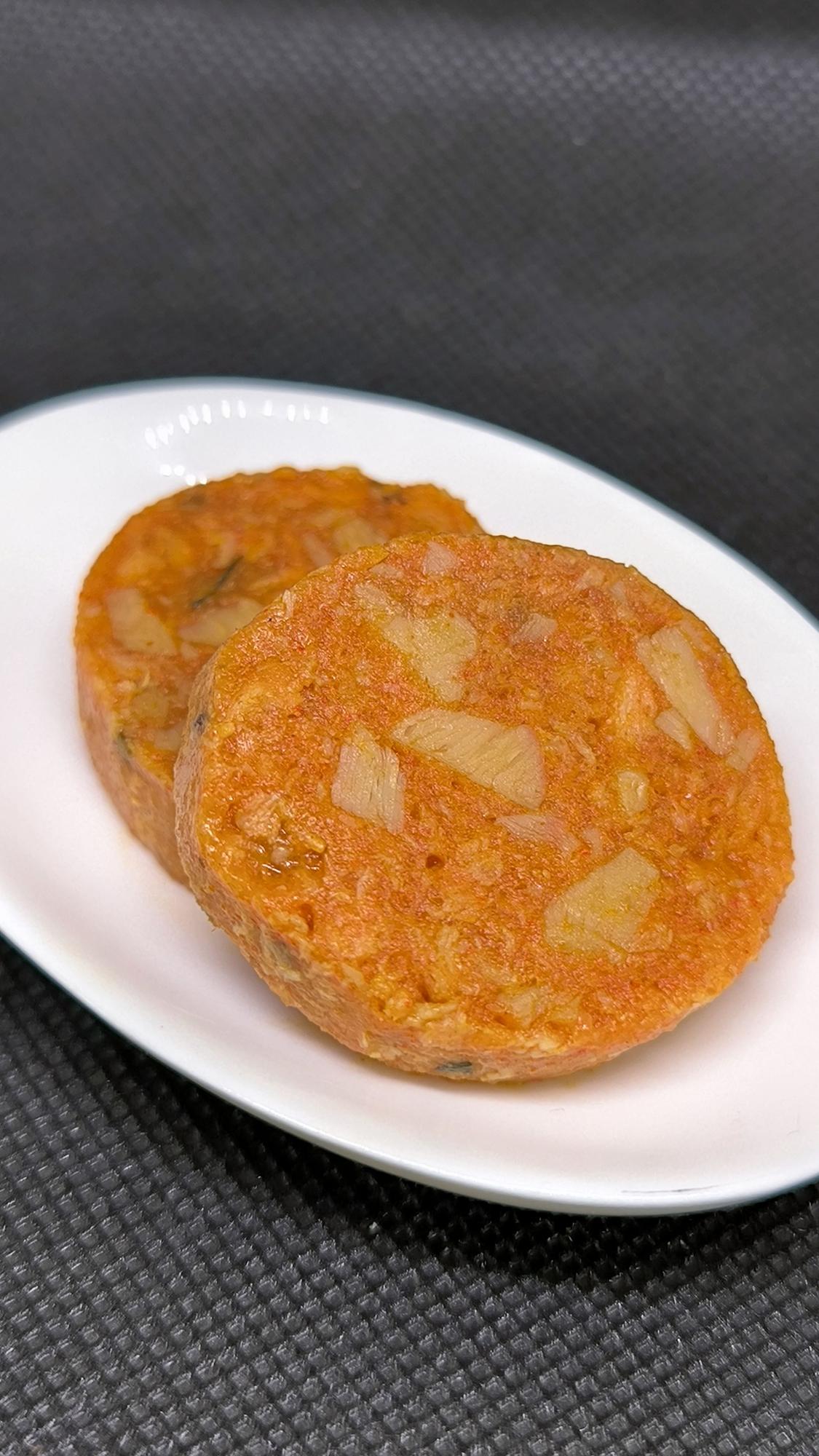 Piorno, un chorizo vegetal curado.