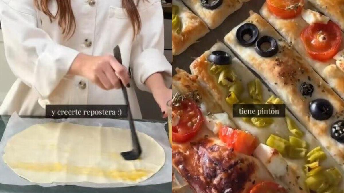 Paso a paso de la preparación de la receta de 'La Tramposina' de María Pombo.