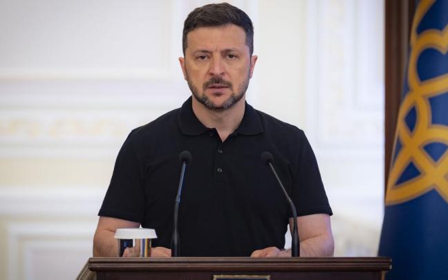El presidente de Ucrania, Volodimir Zelenski / EP El presidente de Ucrania, Volodimir Zelenski
