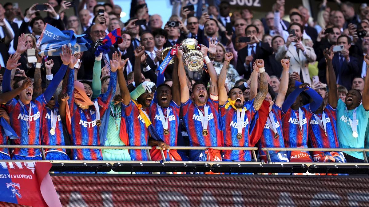 El campeón de la FA CUP 2025, el Crystal Palace.