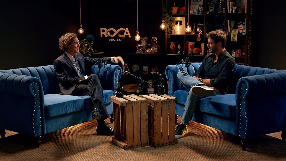 David Bisbal, con Carlos Roca.