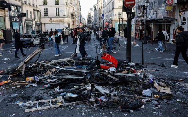 En imágenes: Francia registra 1.200 detenidos y 150 agentes heridos tras una jornada de protestas marcada por la violencia