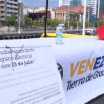 Plataforma de venezolanos de Bilbao. EUROPA PRESS
