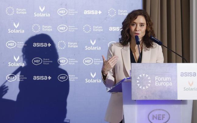 Isabel Díaz Ayuso, presidenta de la Comunidad de Madrid.