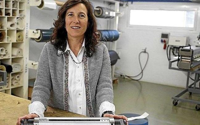 María Herrero, gerente de Herrekor y premio Aspegi.