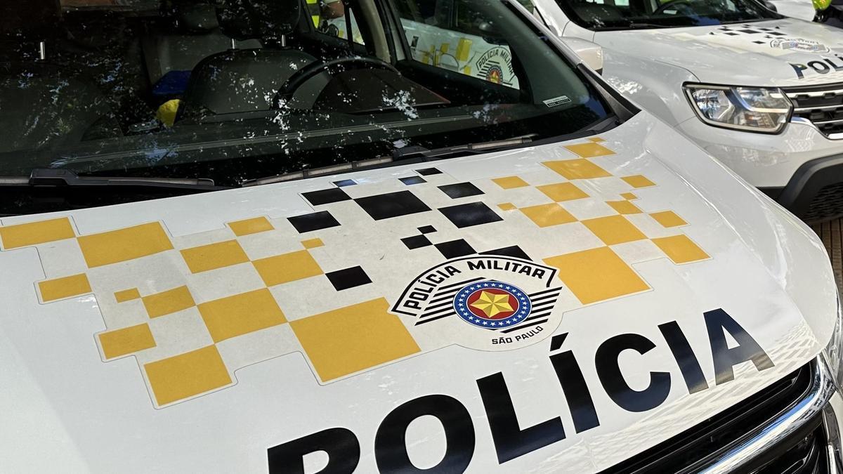 Vehículo policial en São Paulo.