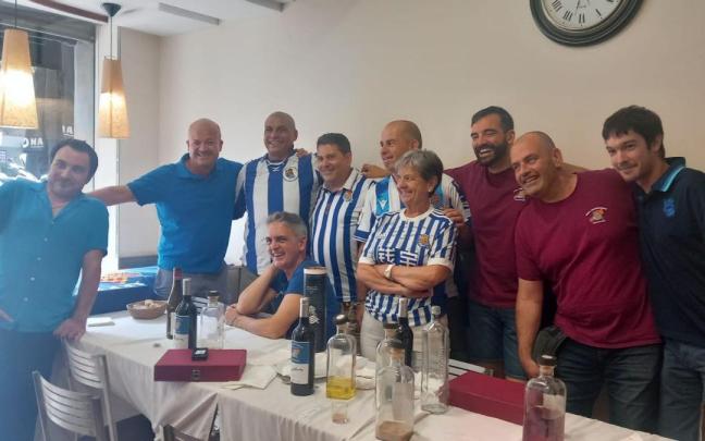 10° aniversario de la Peña Donostiarras Bartzelona. / CEDIDAS