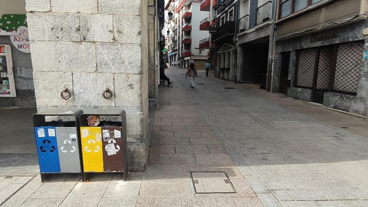 El PNV reclama mejoras en la limpieza de las calle de la localidad