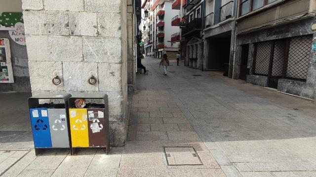 El PNV reclama mejoras en la limpieza de las calle de la localidad