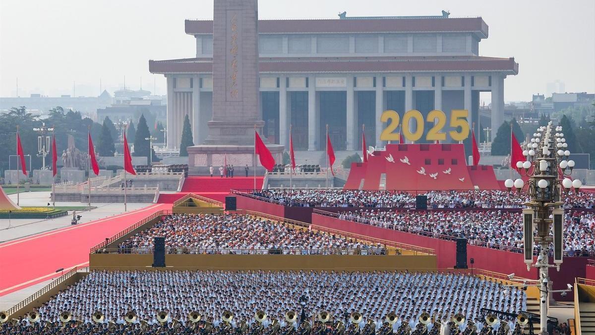 China exhibe músculo militar en el desfile por el 80º aniversario del fin de la Segunda Guerra Mundial