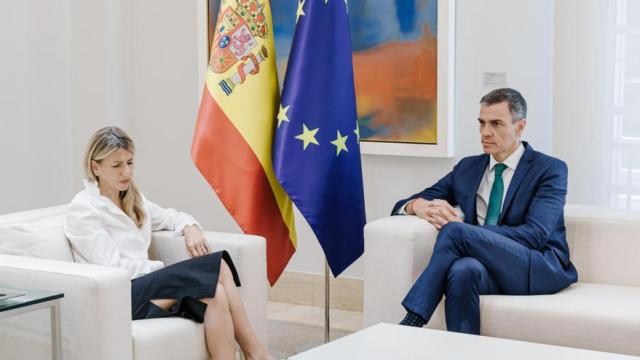 Reunión entre Yolanda Díaz y Pedro Sánchez / Carlos Lujan Reunión entre Yolanda Díaz y Pedro Sánchez
