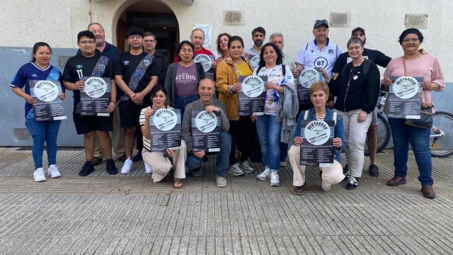 Presentación de la iniciativa Bertakoak de este año que se realizará en Zarautz el próximo sábado.