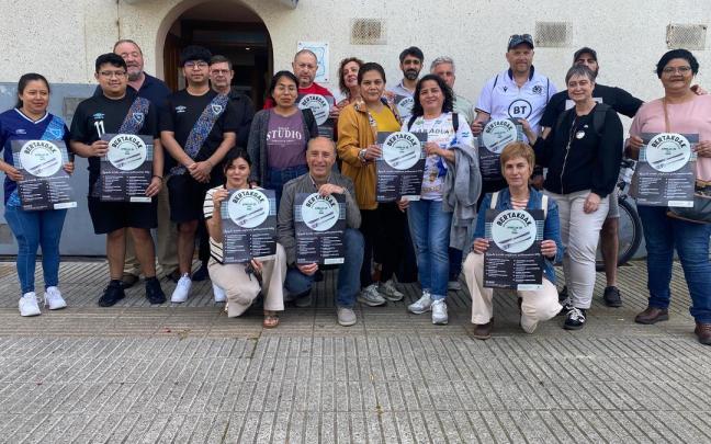Presentación de la iniciativa Bertakoak de este año que se realizará en Zarautz el próximo sábado.