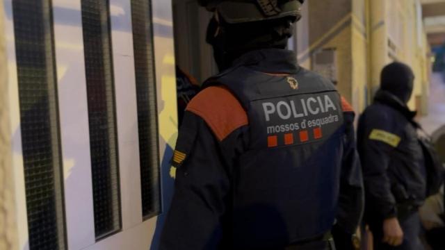 Efectivos de los Mossos d'Esquadra.
