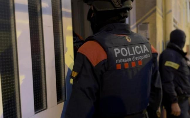 Efectivos de los Mossos d'Esquadra.