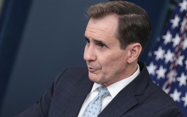 John Kirby, portavoz del Consejo de Seguridad Nacional de la Casa Blanca, en una imagen de archivo.