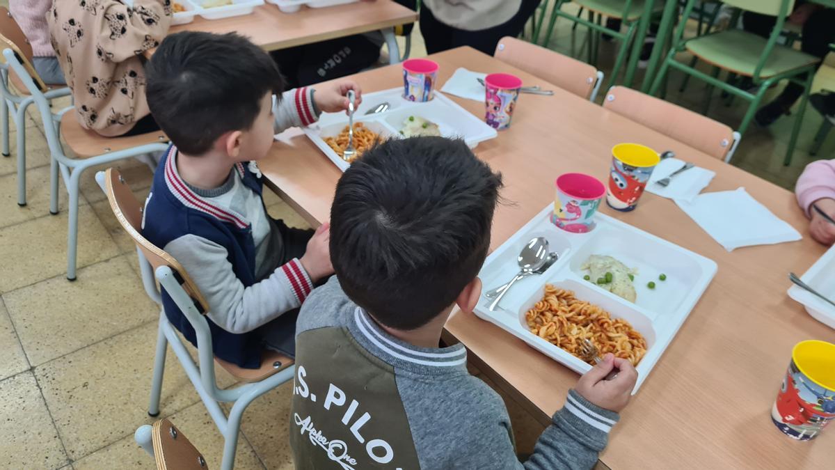 Un comedor escolar.