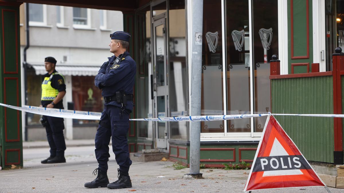 Tiroteo en un pub de la ciudad sueca de Sandviken.