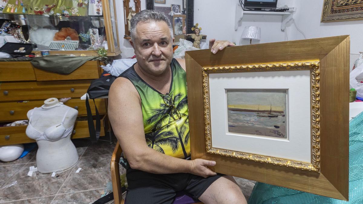 Andrés Hurtado, el murciano que por error se llevó de Sevilla a Puebla de Soto un cuadro de Joaquín Sorolla porque le "gustaba el marco".