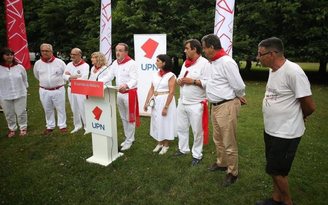 Esparza (UPN) interviene en el arranque de la campaña para las generales Esparza (UPN) interviene en el arranque de la campaña para las generales