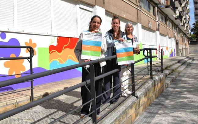 Las responsables de los servicios municipales para la infancia y juventud.