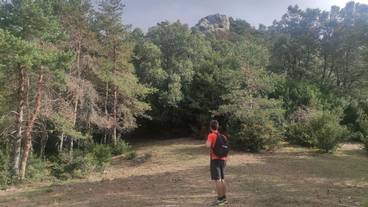 Primera parada en el portillo de la Hoz