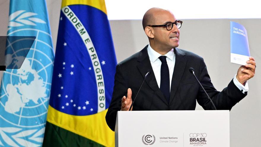 Secretario ejecutivo para el Cambio Climático, Simon Stiell.