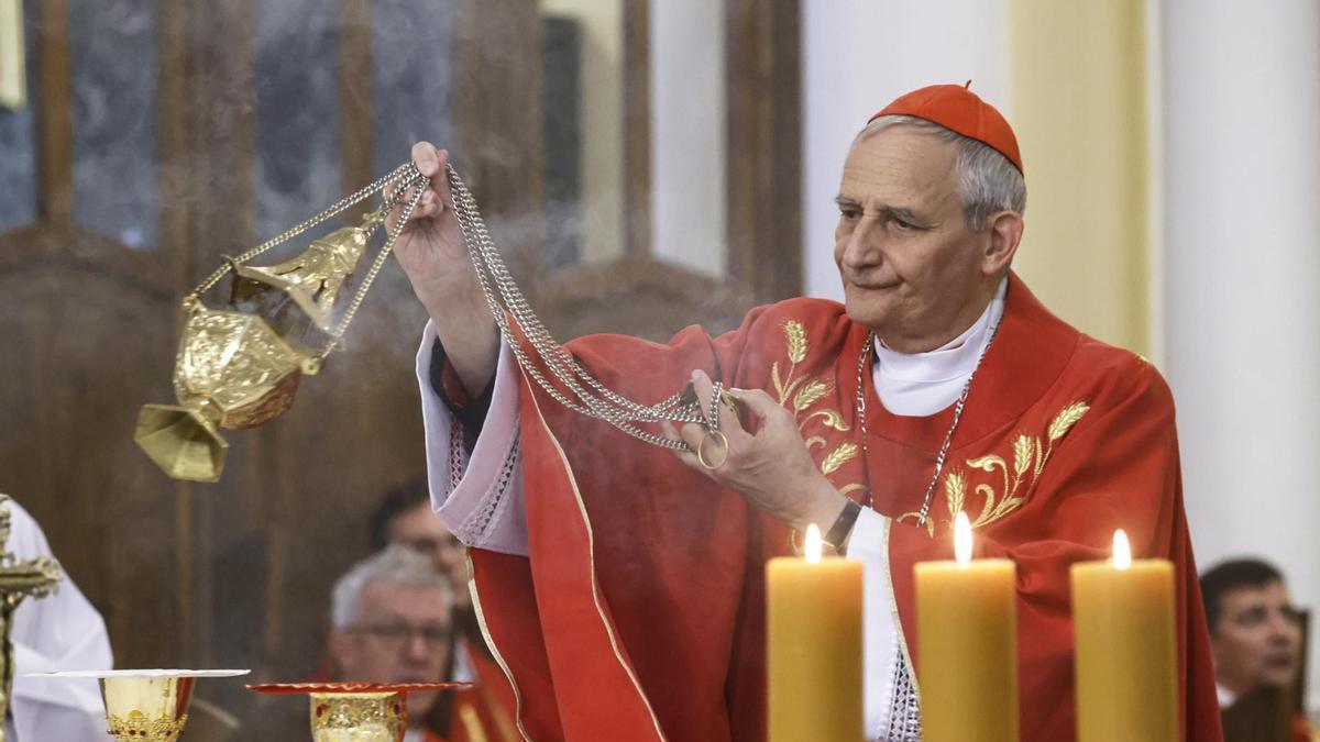 El cardenal Matteo Zuppi.