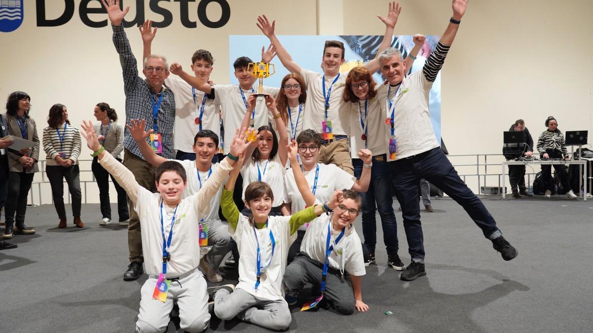 Urkide triunfa en la First Lego League Euskadi