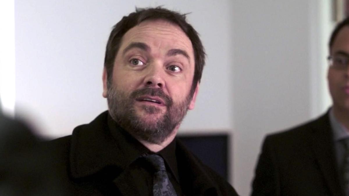 El actor Mark Sheppard en 'Sobrenatural'.