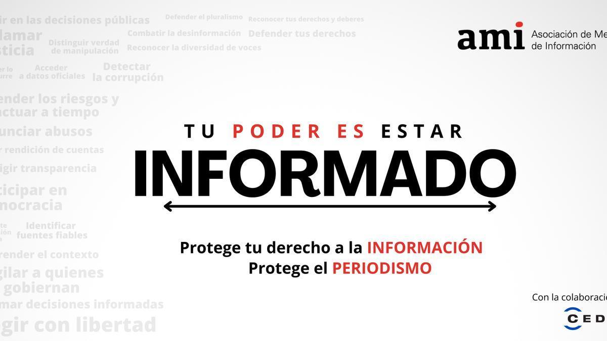 Vídeo de la campaña 'Tu poder es estar informado'.