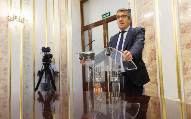 El portavoz del PSOE en el Congreso, Patxi López. El portavoz del PSOE en el Congreso, Patxi López.