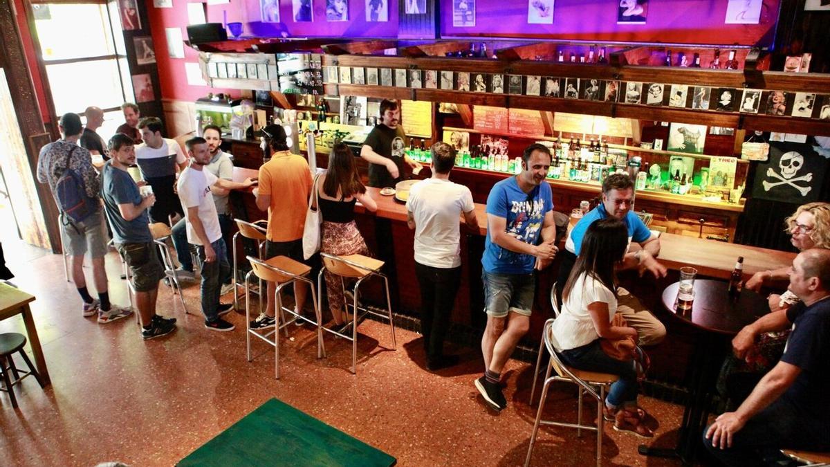 Interior del bar Naski, uno de los bares participantes.