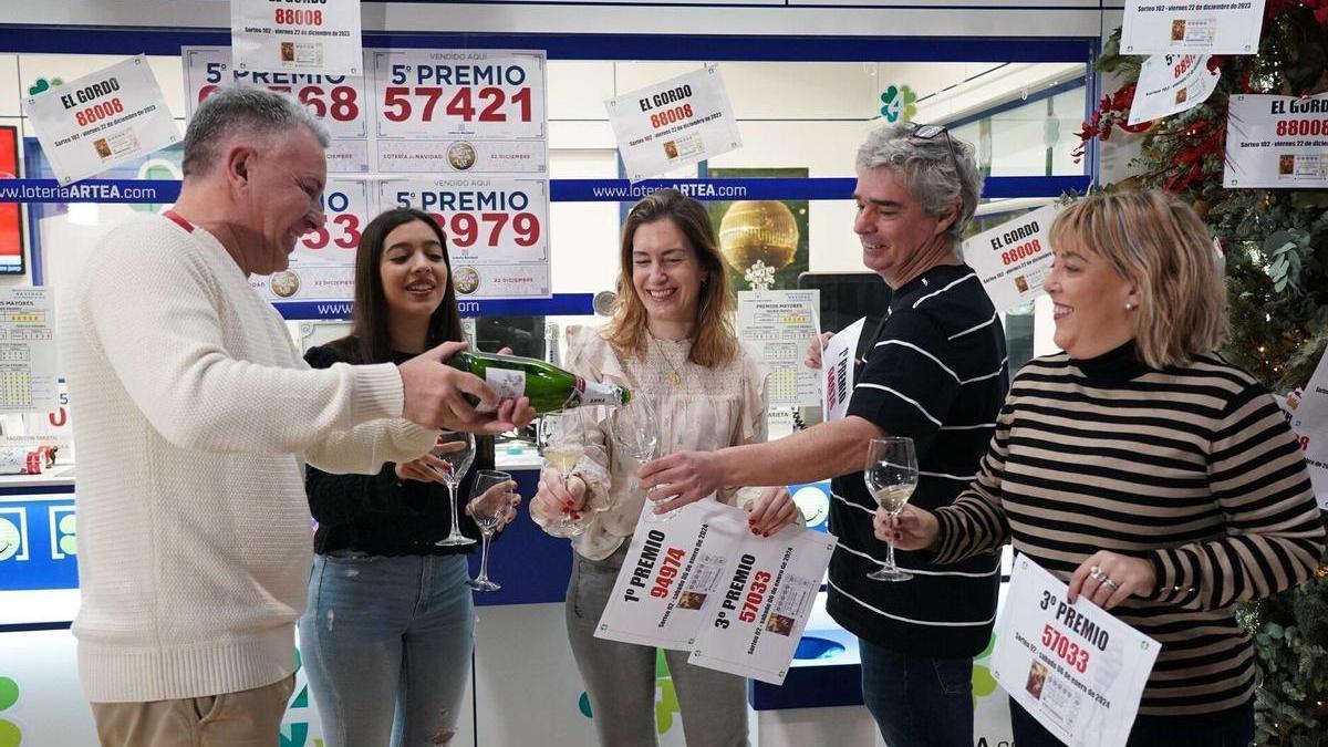 Administración de Lotería celebran los premios de la Lotería del Niño