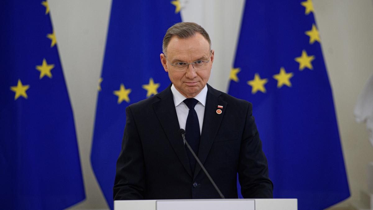 El presidente de Polonia, Andrzej Duda