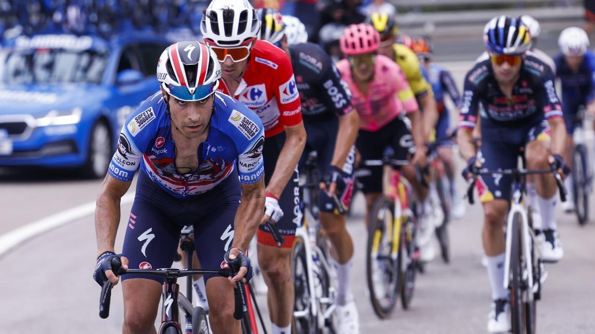 Mikel Landa durante la pasada Vuelta.