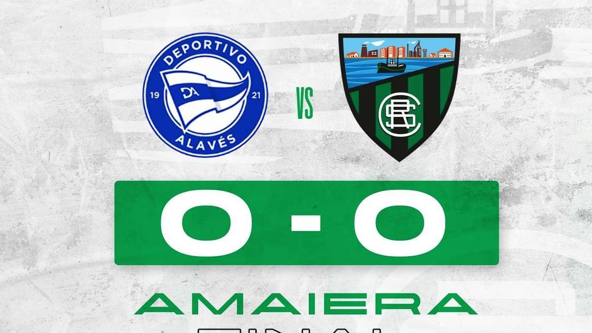 El Alavés B y el Sestao River empataron a 0